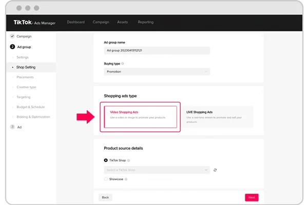 Chạy quảng cáo TikTok Shop